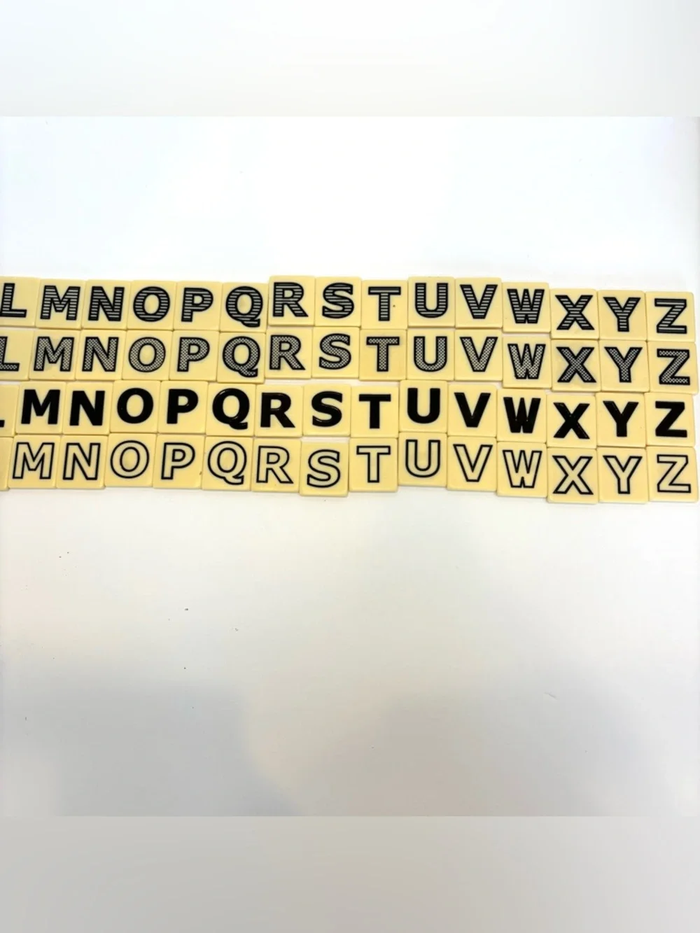 PairsinPears Bananagrams Pre Production Prototype Pairs In Pears Word Tile Game